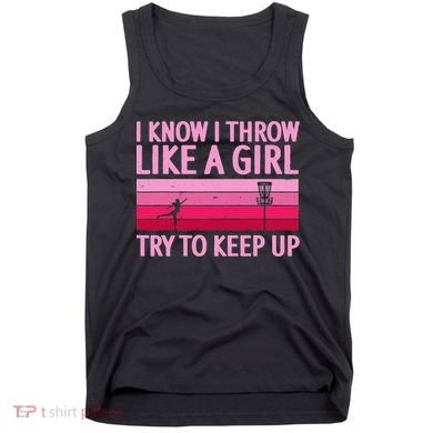 Funny Disc Golf Art For  Disc Golf Player Tank Top