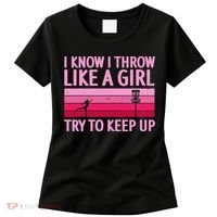 Funny Disc Golf Art For  Disc Golf Player Women's T-Shirt thumb 0