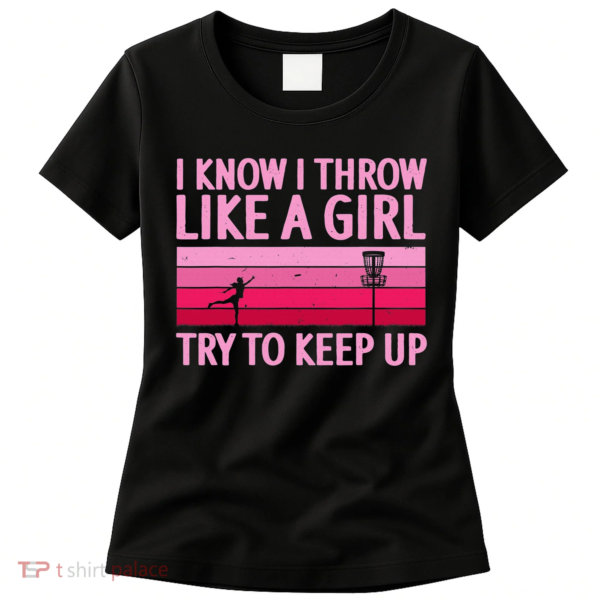Funny Disc Golf Art For  Disc Golf Player Women's T-Shirt