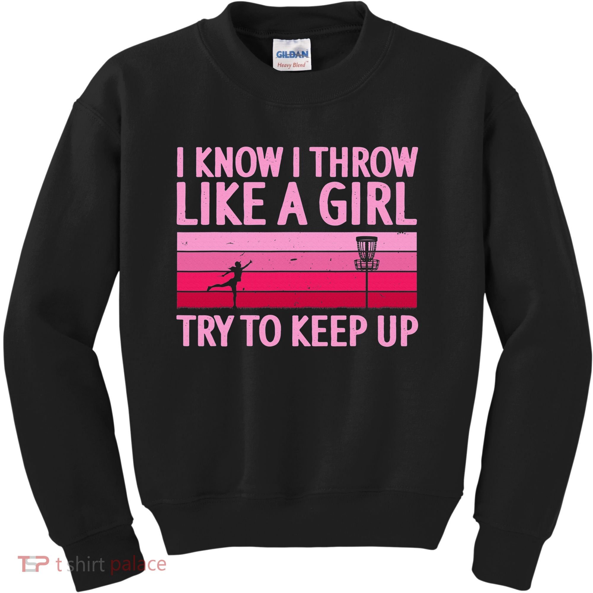 Funny Disc Golf Art For  Disc Golf Player Kids Sweatshirt