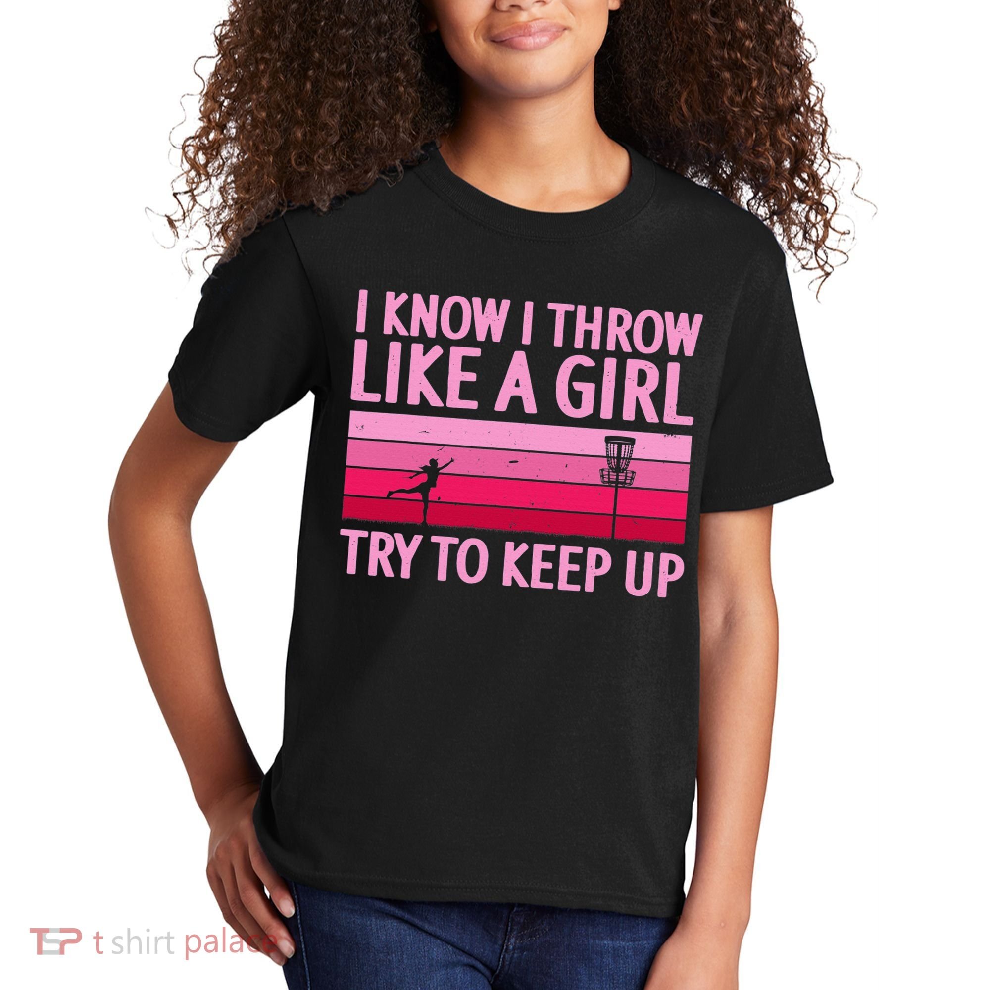 Funny Disc Golf Art For  Disc Golf Player Kids T-Shirt