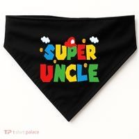 Fathers Day Gift Uncle Gift From Niece Nephew Sister Brother USA-Made Doggie Bandana thumb 0