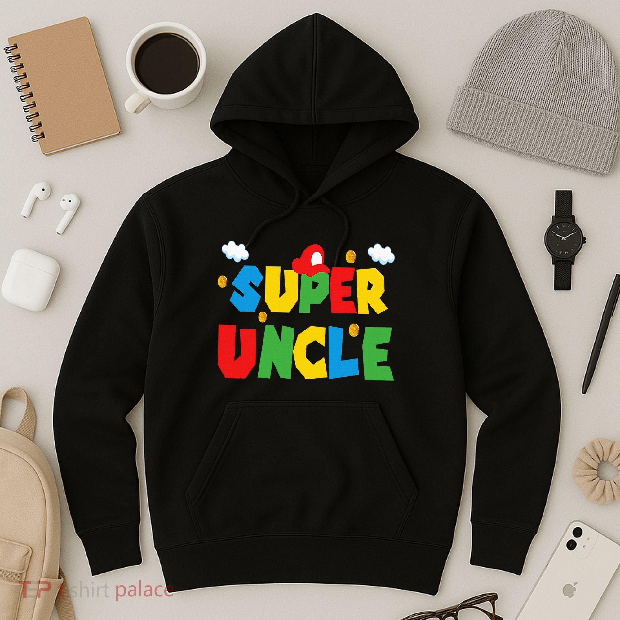 Fathers Day Gift Uncle Gift From Niece Nephew Sister Brother Hoodie