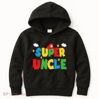 Fathers Day Gift Uncle Gift From Niece Nephew Sister Brother Kids Hoodie thumb 0