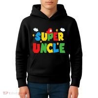 Fathers Day Gift Uncle Gift From Niece Nephew Sister Brother Kids Hoodie thumb 4