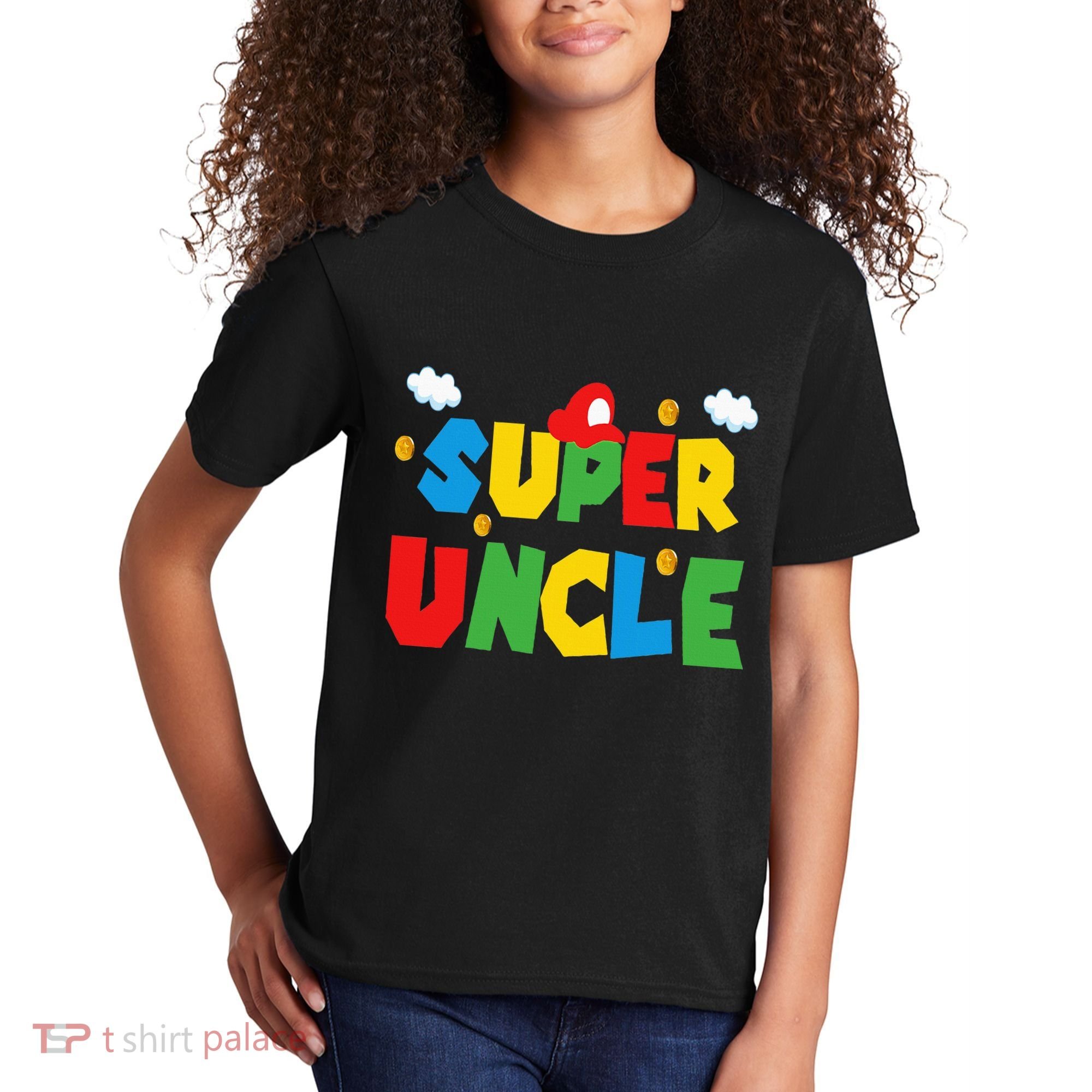 Fathers Day Gift Uncle Gift From Niece Nephew Sister Brother Kids T-Shirt