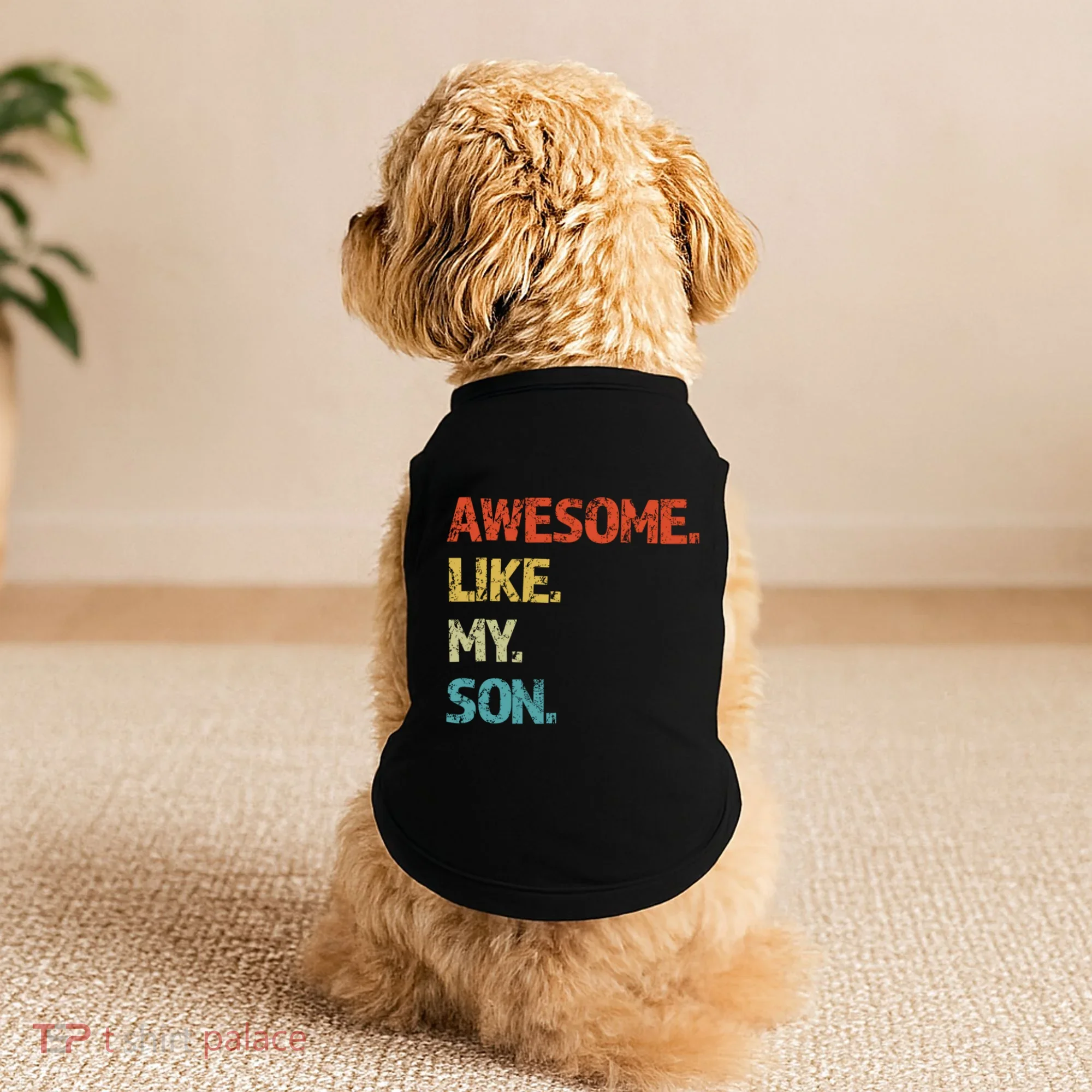Fathers Day Gift Funny Dad Doggie Tank