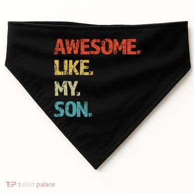 Fathers Day Gift Funny Dad USA-Made Doggie Bandana