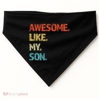 Fathers Day Gift Funny Dad USA-Made Doggie Bandana thumb 0