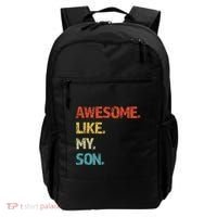 Fathers Day Gift Funny Dad Backpack thumb 0