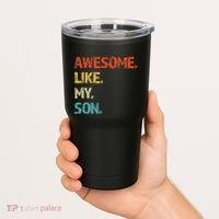 Fathers Day Gift Funny Dad Tumbler thumb 2
