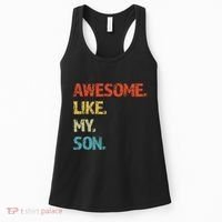 Fathers Day Gift Funny Dad Women's Tank Top thumb 0