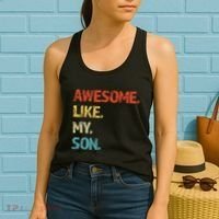 Fathers Day Gift Funny Dad Women's Tank Top thumb 2
