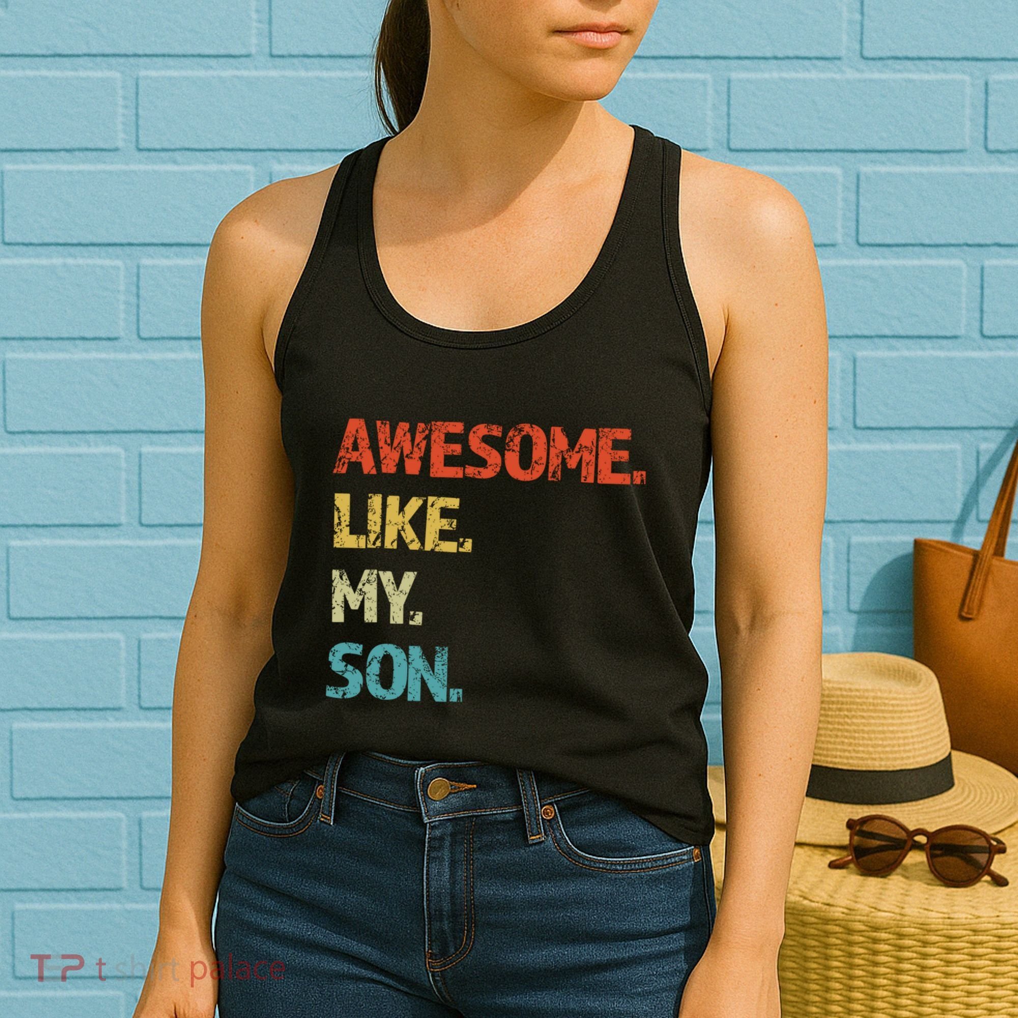 Fathers Day Gift Funny Dad Women's Tank Top