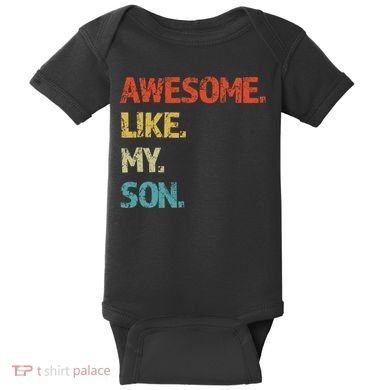 Fathers Day Gift Funny Dad Baby Bodysuit