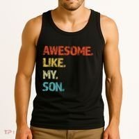 Fathers Day Gift Funny Dad Tank Top thumb 3