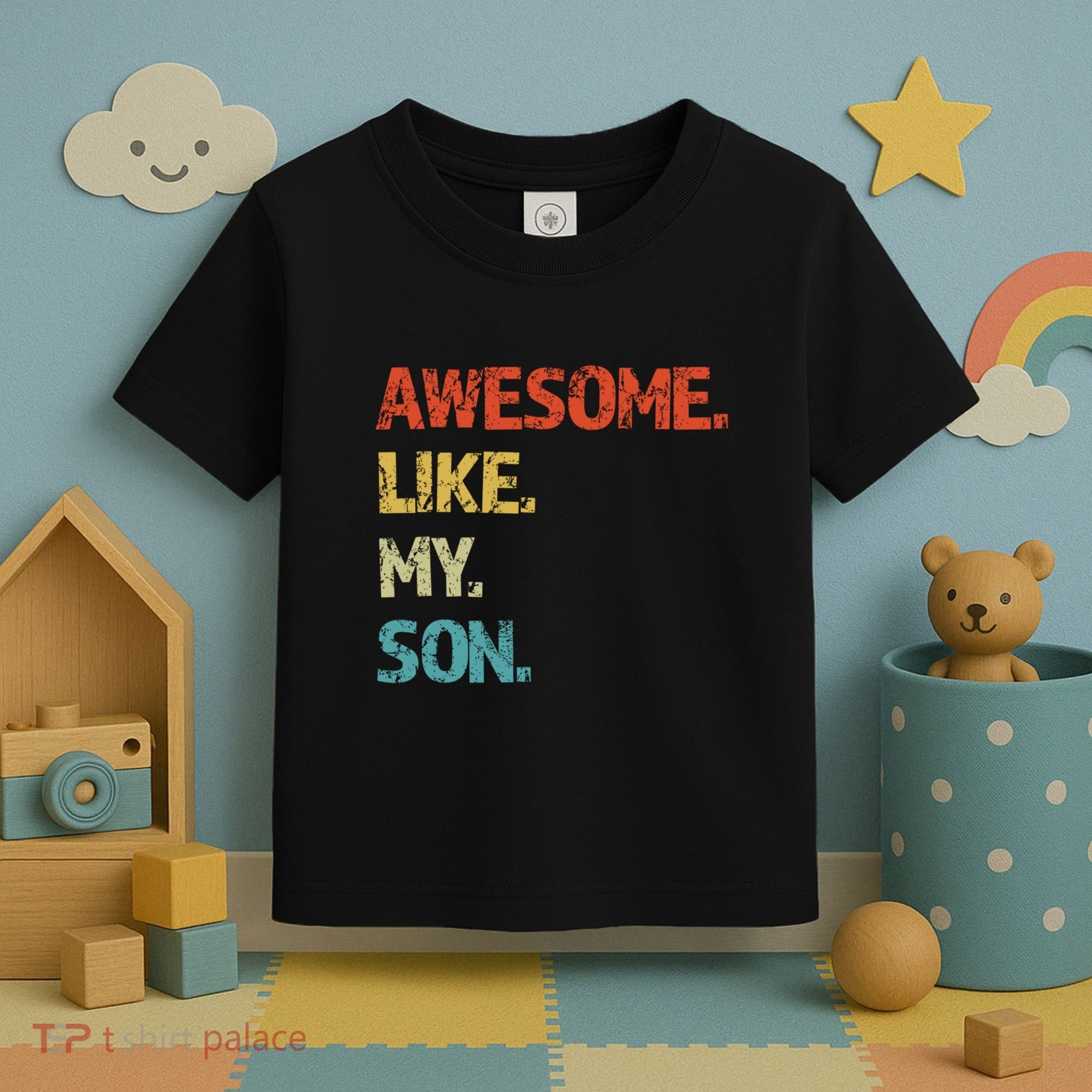 Fathers Day Gift Funny Dad Toddler T-Shirt