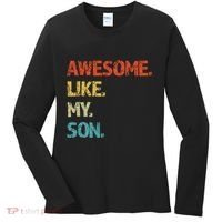 Fathers Day Gift Funny Dad Women's Long Sleeve Shirt thumb 0