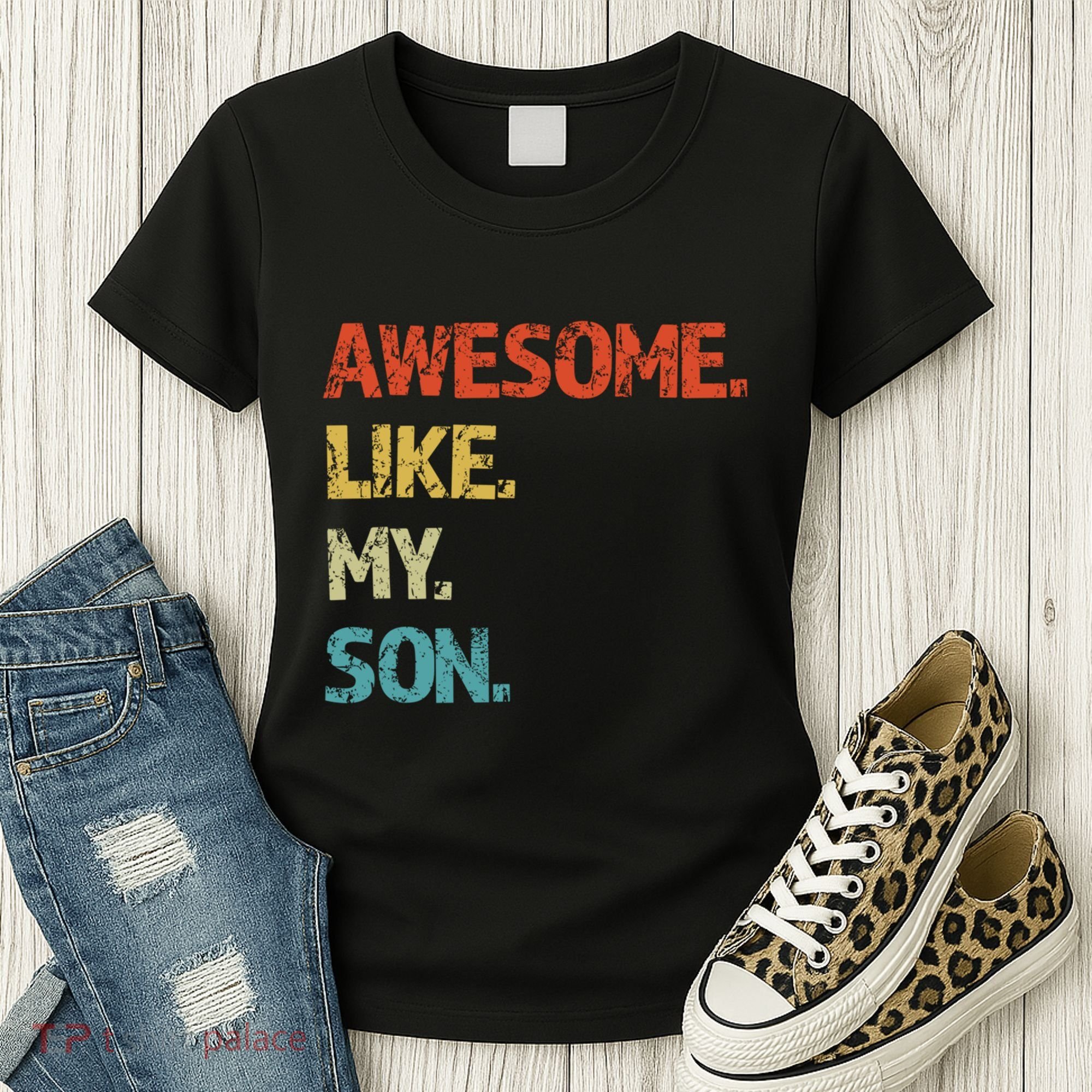 Fathers Day Gift Funny Dad Women's T-Shirt