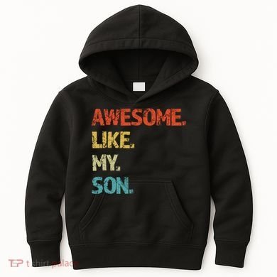 Fathers Day Gift Funny Dad Kids Hoodie