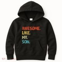 Fathers Day Gift Funny Dad Kids Hoodie thumb 0