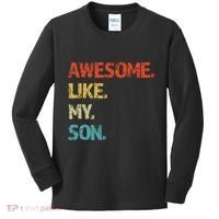 Fathers Day Gift Funny Dad Kids Long Sleeve Shirt thumb 0