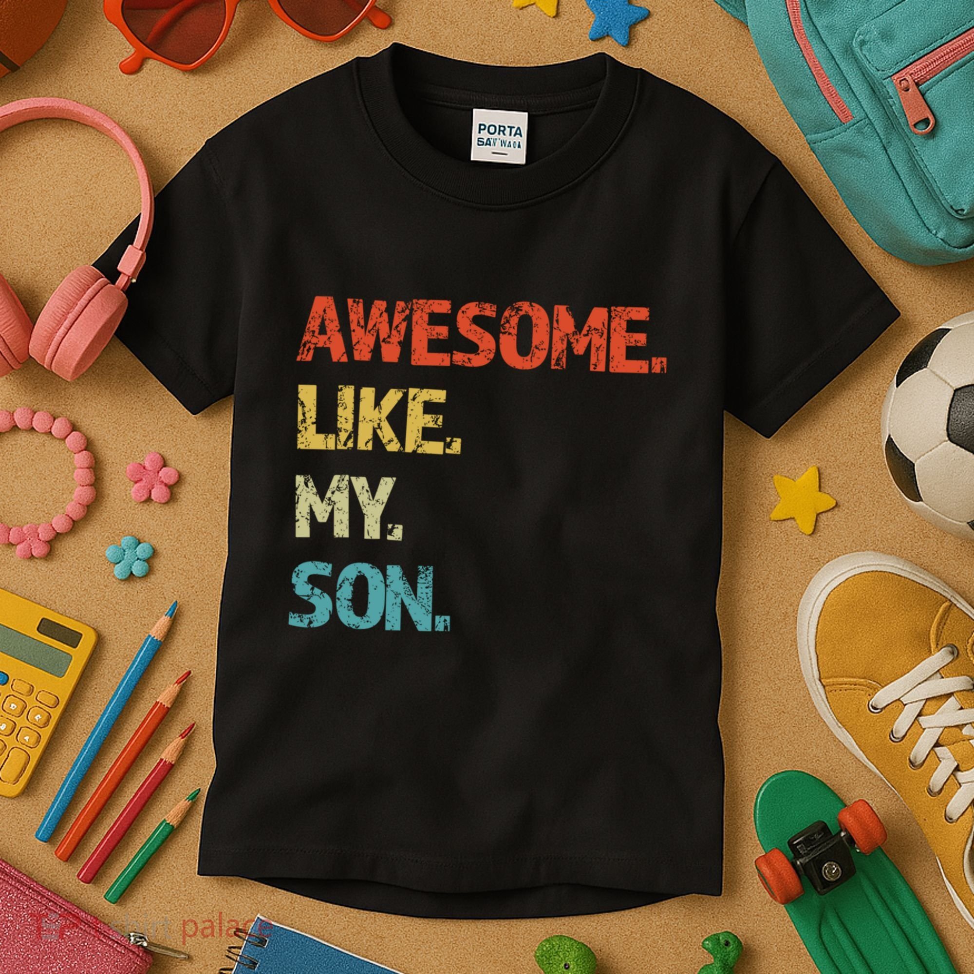 Fathers Day Gift Funny Dad Kids T-Shirt