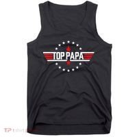 Fathers Day Gift Papa Gift From Grandkids Son Daughter Tank Top thumb 0