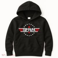 Fathers Day Gift Papa Gift From Grandkids Son Daughter Kids Hoodie thumb 0