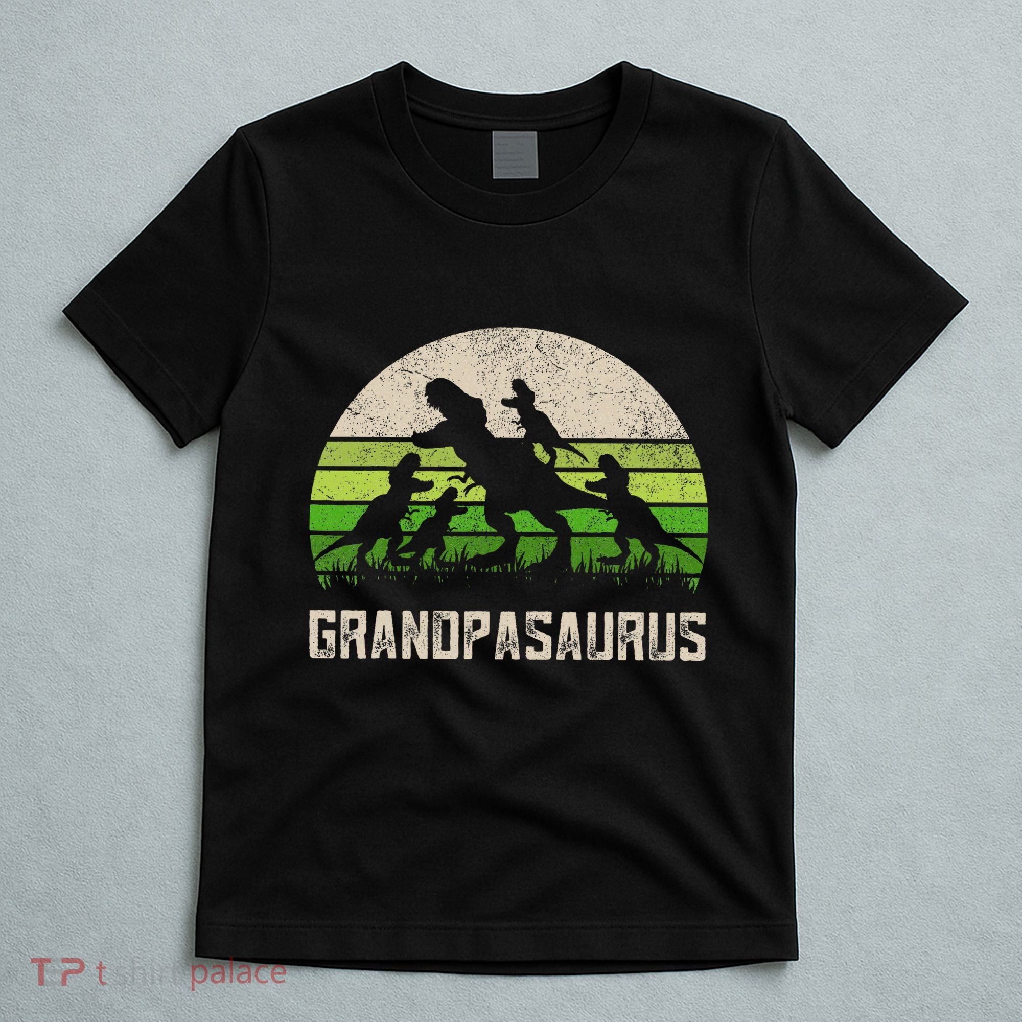 Fathers Day Grandpa Grandpasaurus Dinosaur T-Shirt