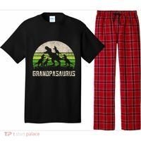 Fathers Day Grandpa Grandpasaurus Dinosaur Pajama Set thumb 0