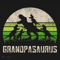Fathers Day Grandpa Grandpasaurus Dinosaur Toddler Hoodie thumb 2