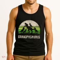 Fathers Day Grandpa Grandpasaurus Dinosaur Tank Top thumb 3