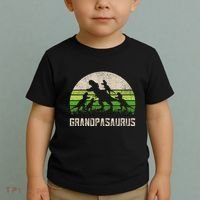 Fathers Day Grandpa Grandpasaurus Dinosaur Toddler T-Shirt thumb 2