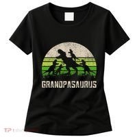 Fathers Day Grandpa Grandpasaurus Dinosaur Women's T-Shirt thumb 0