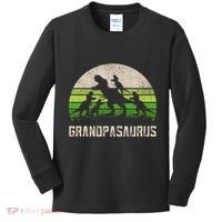 Fathers Day Grandpa Grandpasaurus Dinosaur Kids Long Sleeve Shirt thumb 0