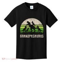 Fathers Day Grandpa Grandpasaurus Dinosaur Kids T-Shirt thumb 0