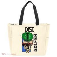 Funny Disc Golf on the Brain - Disc Golf Tote Bag thumb 0
