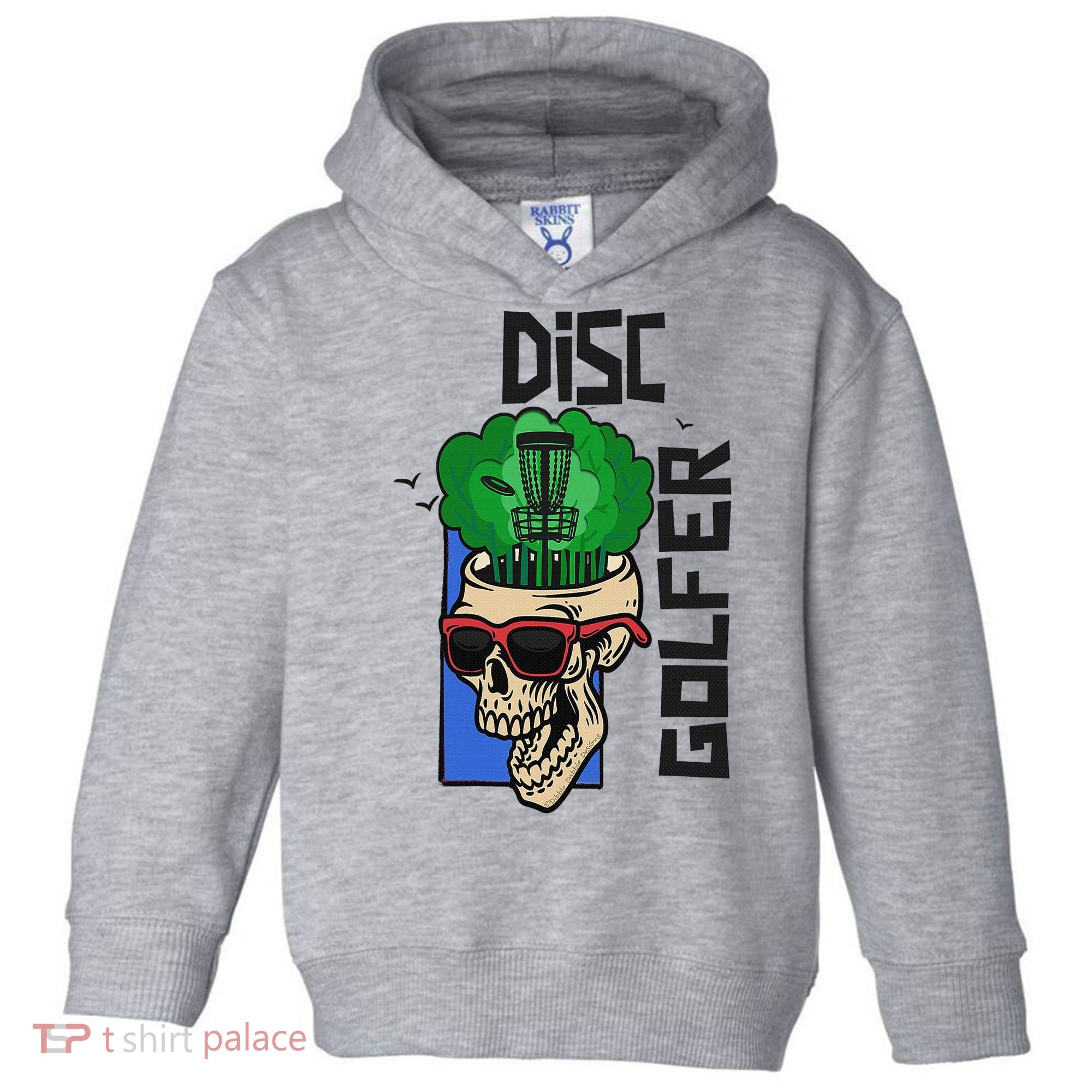 Funny Disc Golf on the Brain - Disc Golf Toddler Hoodie