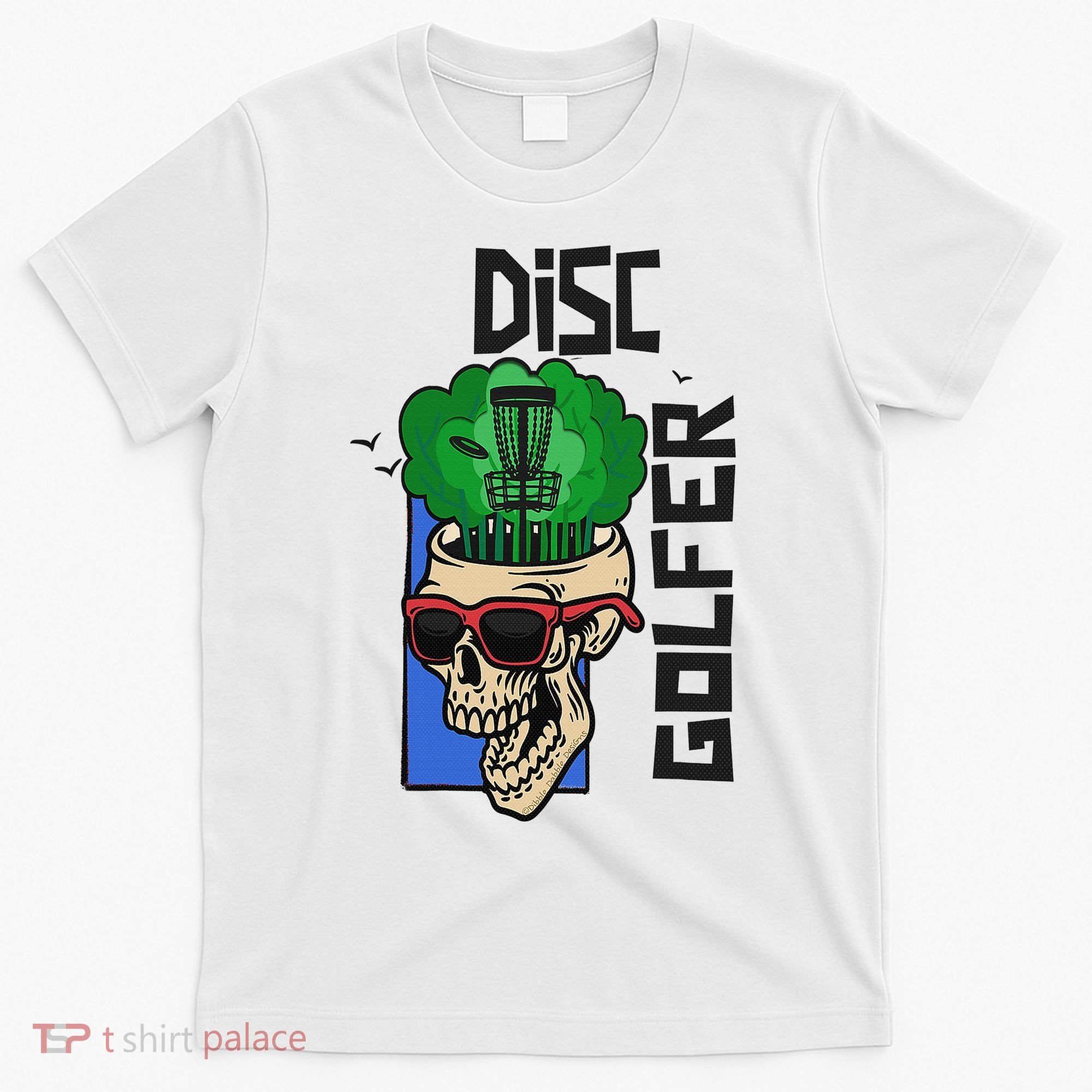 Funny Disc Golf on the Brain - Disc Golf T-Shirt