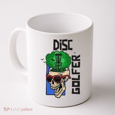 Funny Disc Golf on the Brain - Disc Golf Coffee Mug