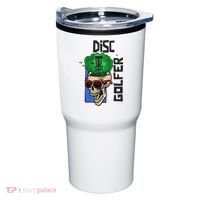 Funny Disc Golf on the Brain - Disc Golf Tumbler thumb 0