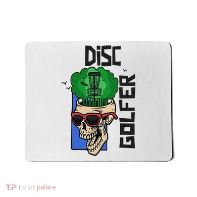 Funny Disc Golf on the Brain - Disc Golf Mousepad