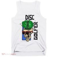 Funny Disc Golf on the Brain - Disc Golf Tank Top thumb 0