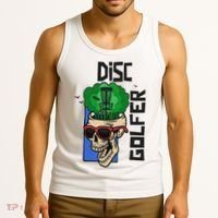Funny Disc Golf on the Brain - Disc Golf Tank Top thumb 3
