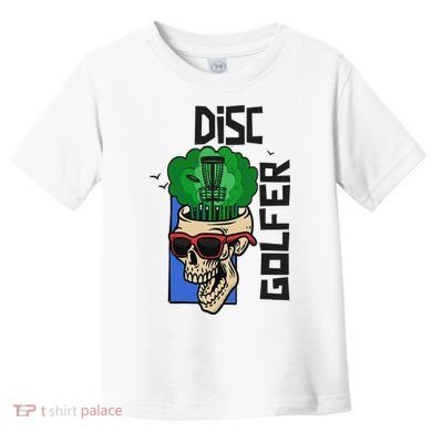 Funny Disc Golf on the Brain - Disc Golf Toddler T-Shirt
