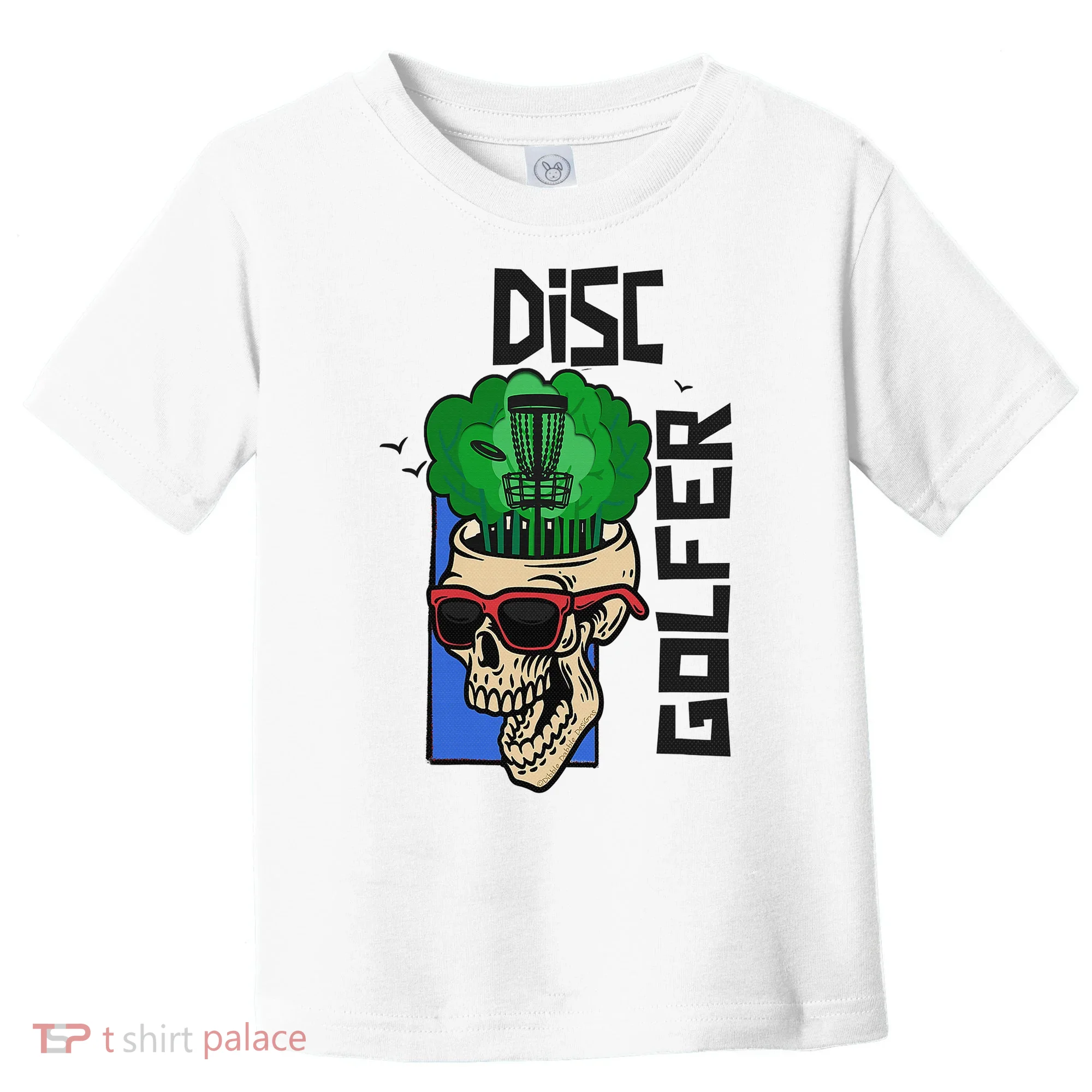 Funny Disc Golf on the Brain - Disc Golf Toddler T-Shirt