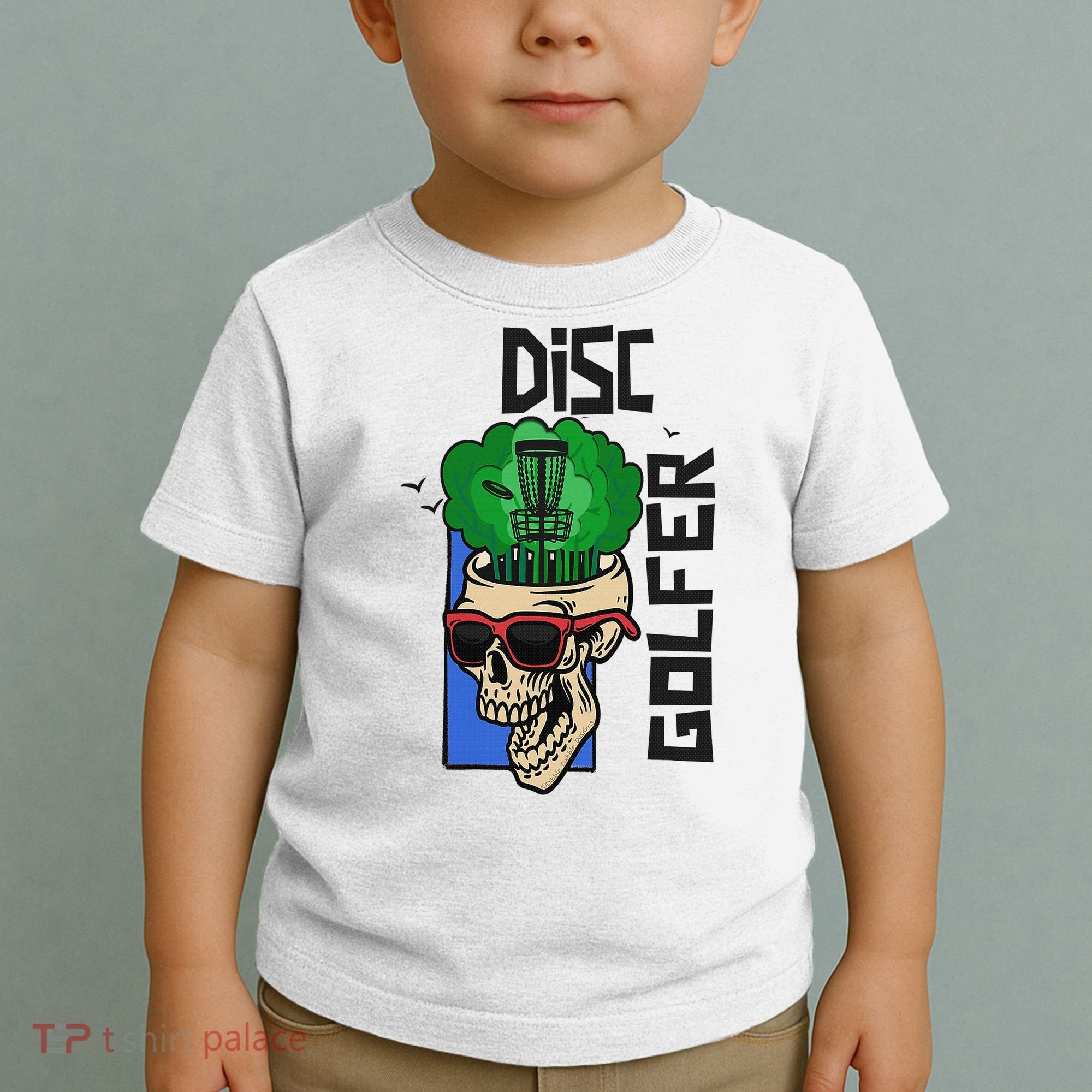Funny Disc Golf on the Brain - Disc Golf Toddler T-Shirt