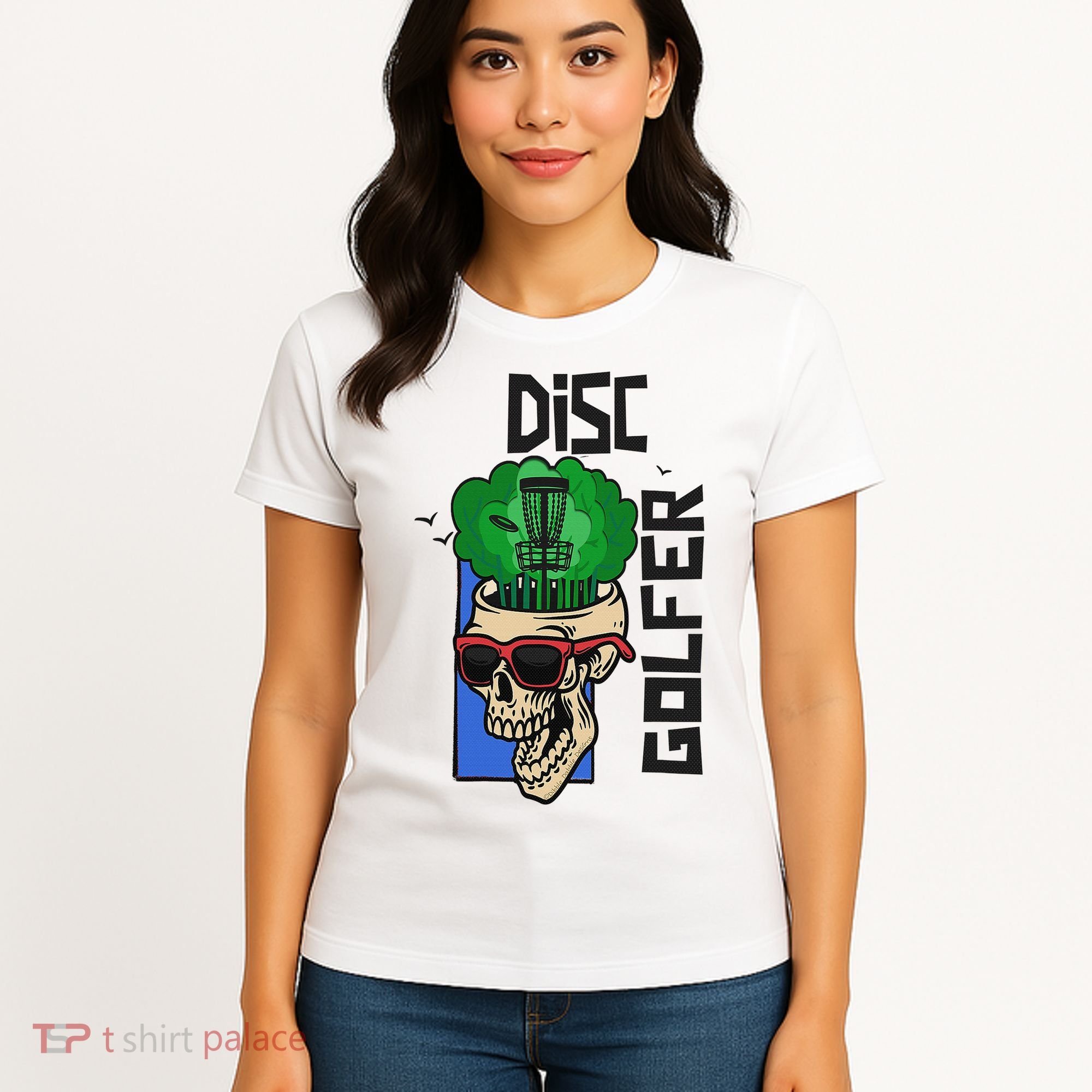 Funny Disc Golf on the Brain - Disc Golf Women's T-Shirt