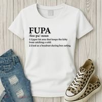 Fupa Definition Gift , FUPA Defined ,Fupa Definition Dad Gift, Mature Living My Women's T-Shirt thumb 3